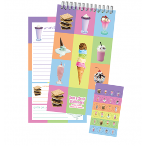 Seal and Send Ice Cream Party Stationery